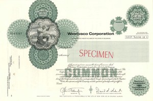 Westvaco Corporation - Stock Certificate